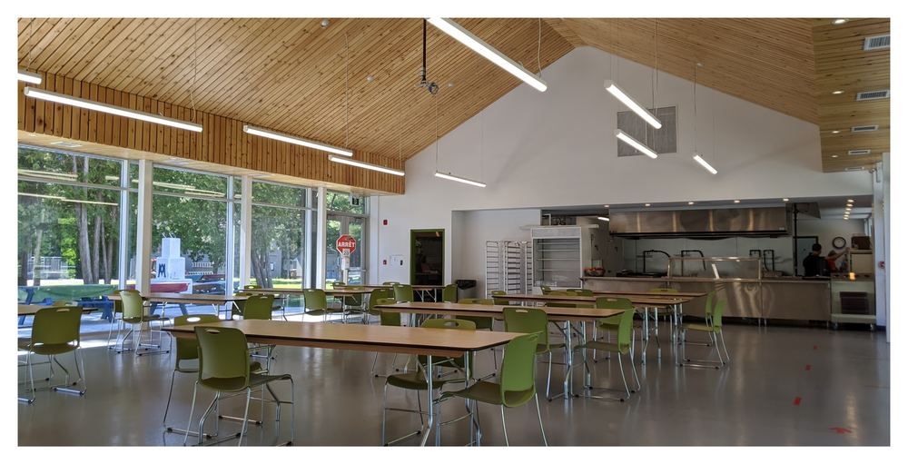 Cafétéria et cuisine du Camp de Grandpré