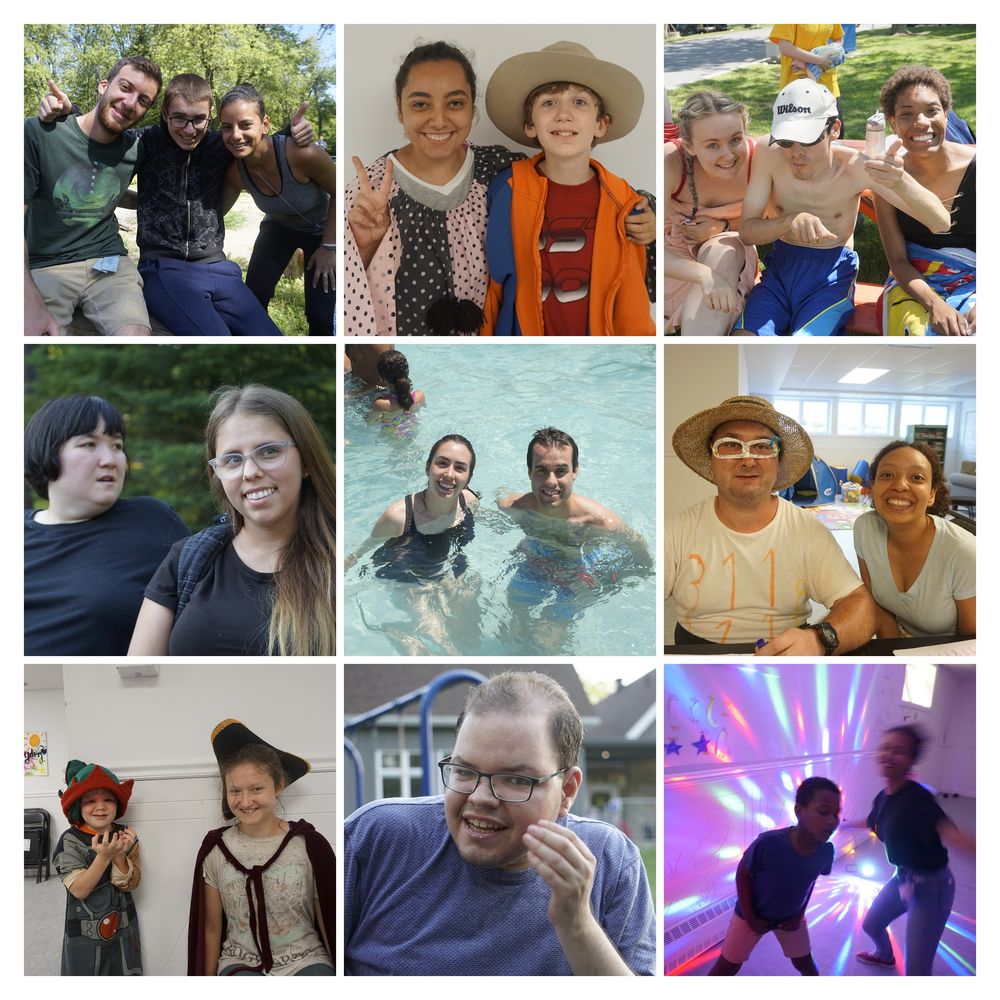 Moments partagés entre accompagnateurs et participants